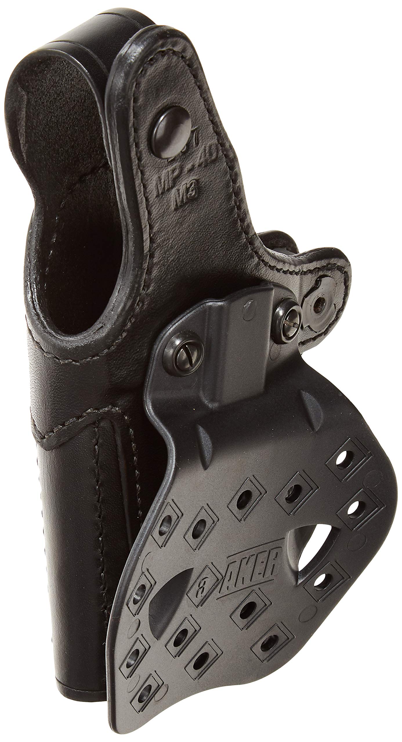 Aker Leather 267 Nightguard Paddle Holster - Compatible with RMR Sights, M3, TLR-1 & TLR-2 Tactical Lights | Secure & Comfortable Weapon Carry for Law Enforcement, Military & Outdoor Activities