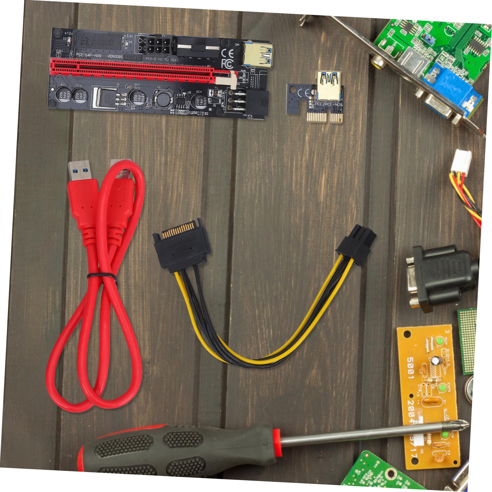 Mikikit 2 Pack External Laptop GPU Graphics Card for Mining & Gaming - Upgrade Notebook Performance for Cryptocurrency Mining & HD Gaming - Perfect for Gaming Laptops, Workstations & Crypto Mining Rigs
