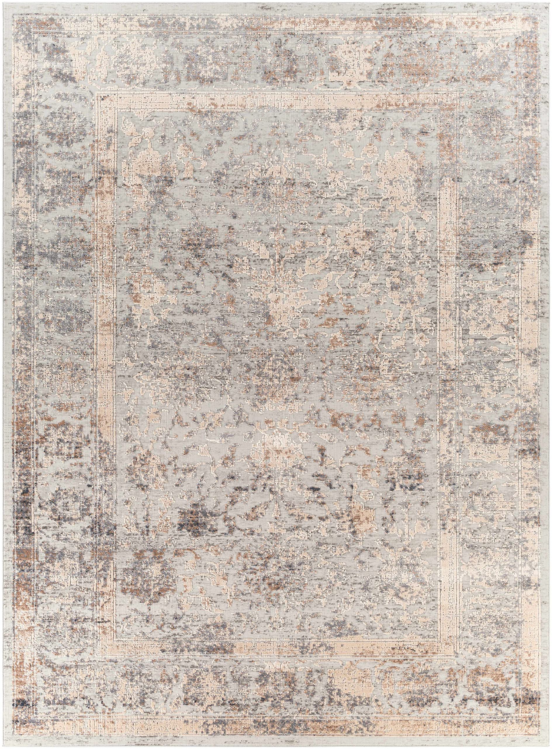 Premium Hauteloom Traditional Gray Area Rug 9' x 12'4