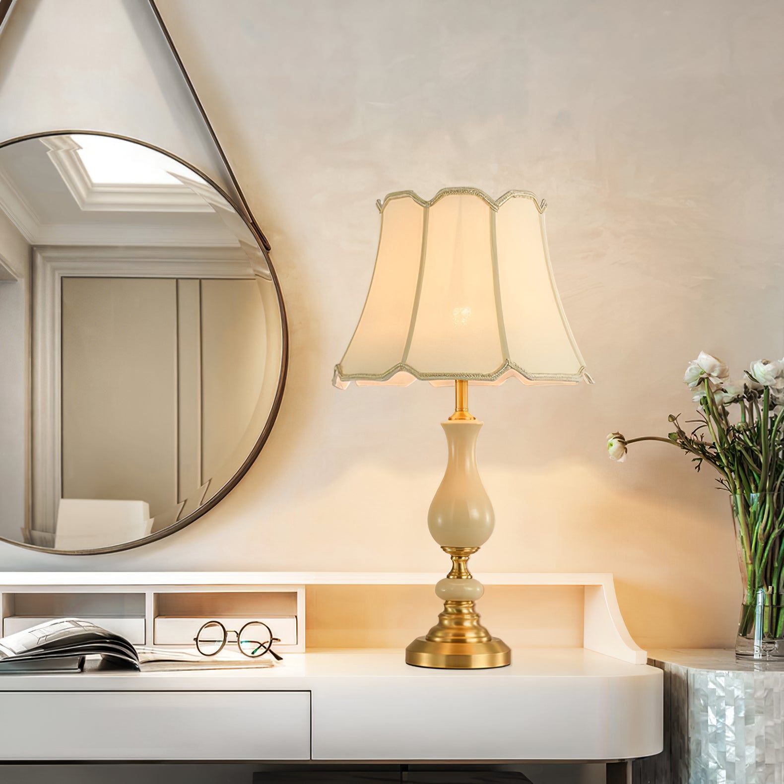 Modern Carro Table Lamp - Adjustable LED Desk Light with Touch Control, Warm White to Cool White (3000K-6000K) - Perfect for Bedroom, Office, Study & Reading Nook Lighting
