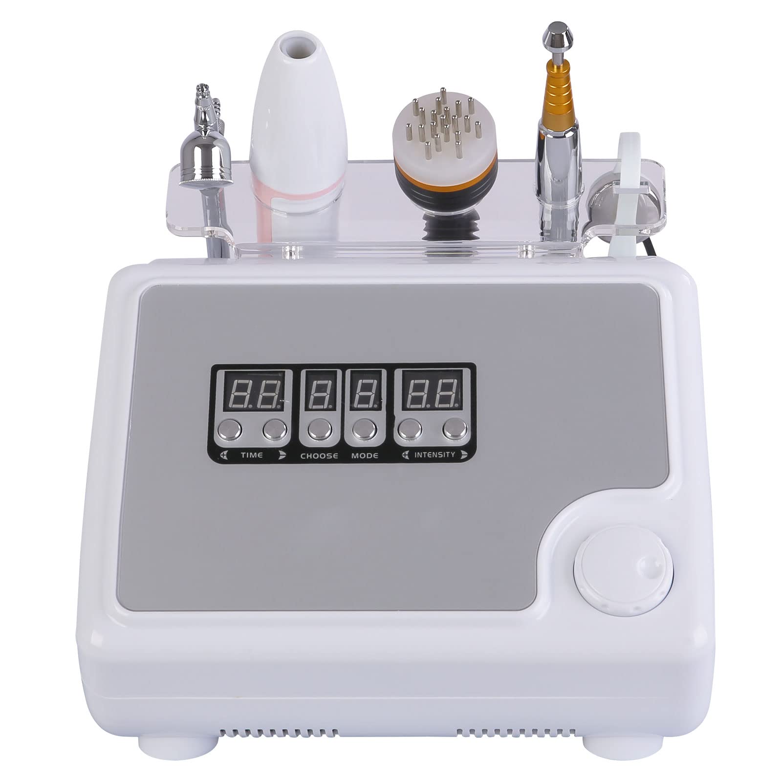 Professional Digital Microcurrent Scalp Massager - 110V Anti-Hair Loss Treatment Device with Spray Gun & Scalp Analyzer | Salon & Home Use for Hair Growth & Scalp Care