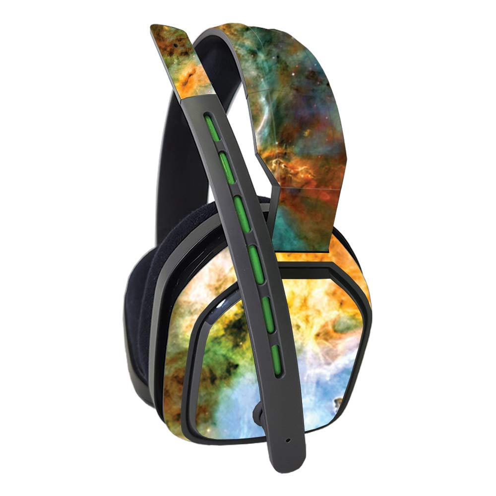 MightySkins Vinyl Decal Wrap Cover for Astro A10 Headset - Space Cloud Design | Protective & Durable Skin | Easy to Apply & Remove | Made in USA | Perfect for Gaming, Streaming & Customizing Your Headset