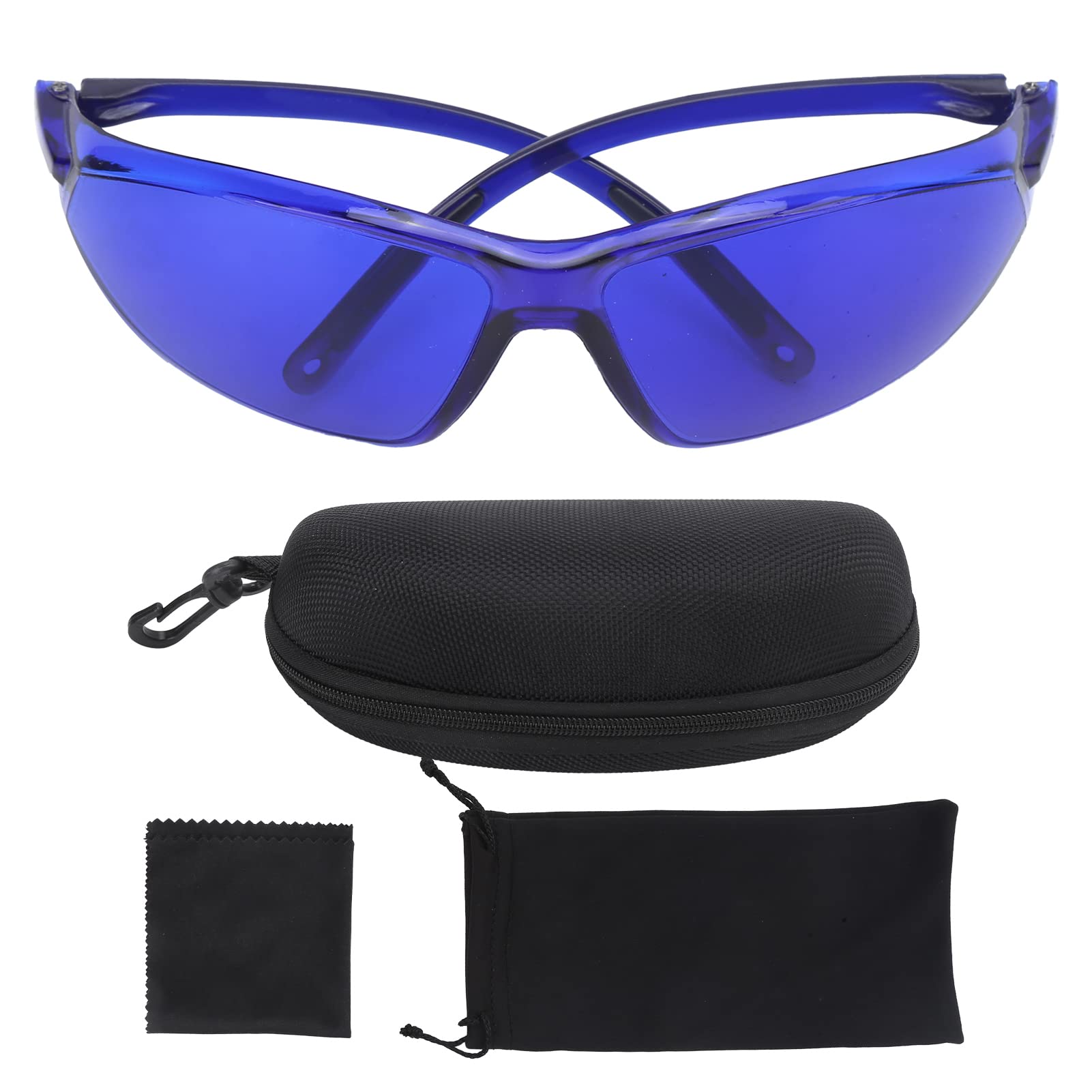 SPYMINNPOO Professional Golf Ball Finder Glasses - High Visibility Outdoor Golfing Glasses with Lens Cloth for Leisure & Sports | Perfect for Golfers, Driving Range & Course Play