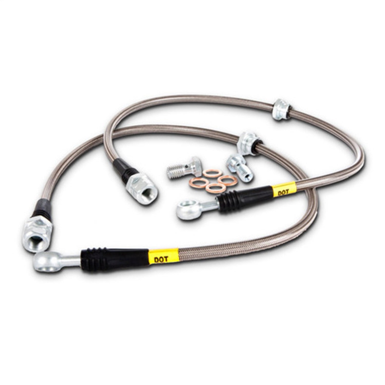 Centric Parts Brake Hydraulic Hose 950.40501 - High Performance Replacement Hose for Smooth Braking | Perfect for Trucks, SUVs, and Off-Road Vehicles