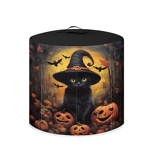 Black Cat Witch Pumpkin