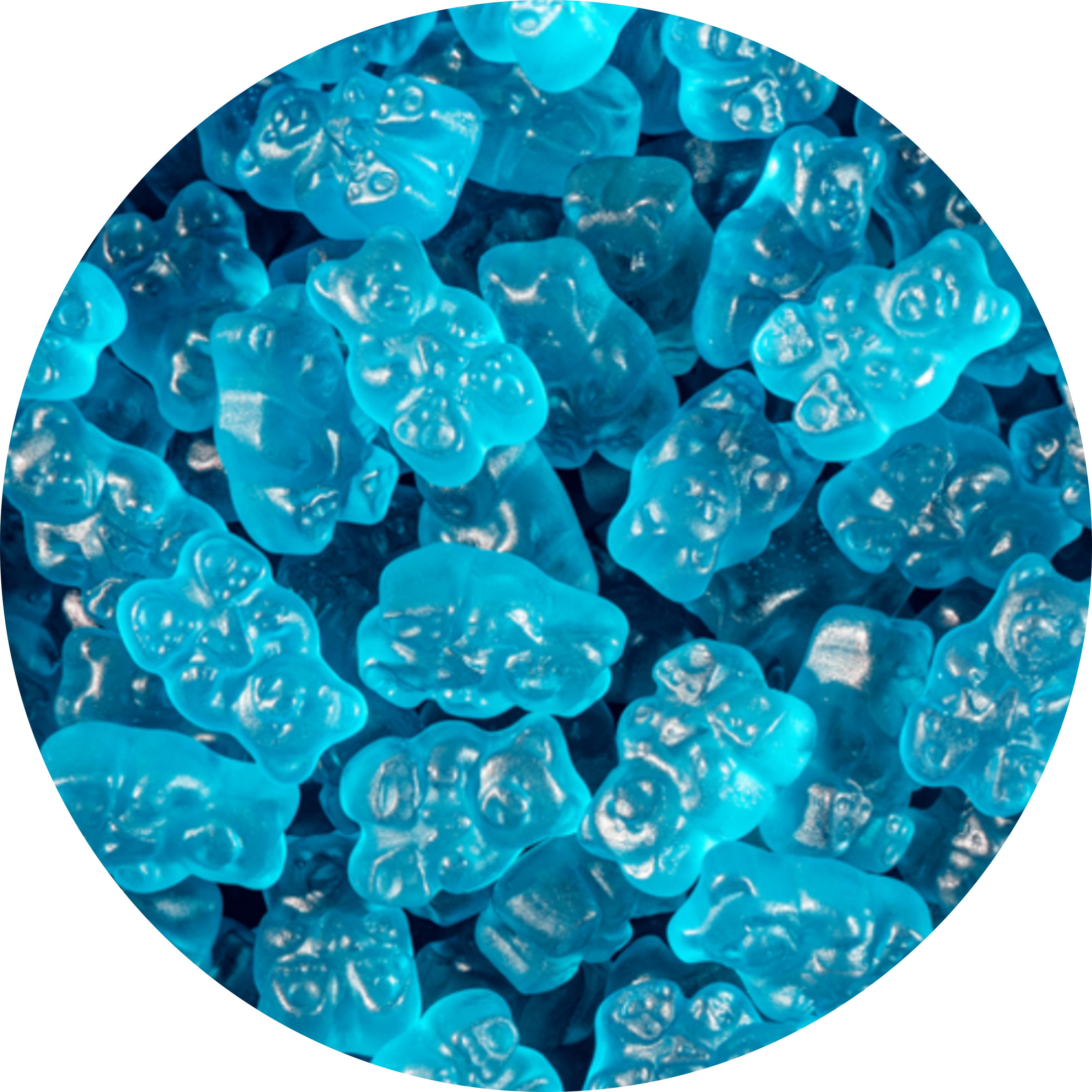 Albanese Blue Raspberry Gummy Bears - 5lb Bulk Bag | Sweet & Tangy Candy for Parties, Snacks & Gift Baskets