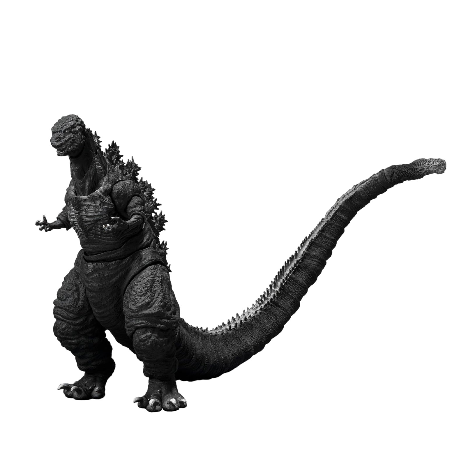 Bandai SH MonsterArts Shin Godzilla 2016 The Fourth Form ORTHOchromatic Version Collectible Figure - Perfect for Anime Fans, Movie Collectors & Godzilla Enthusiasts