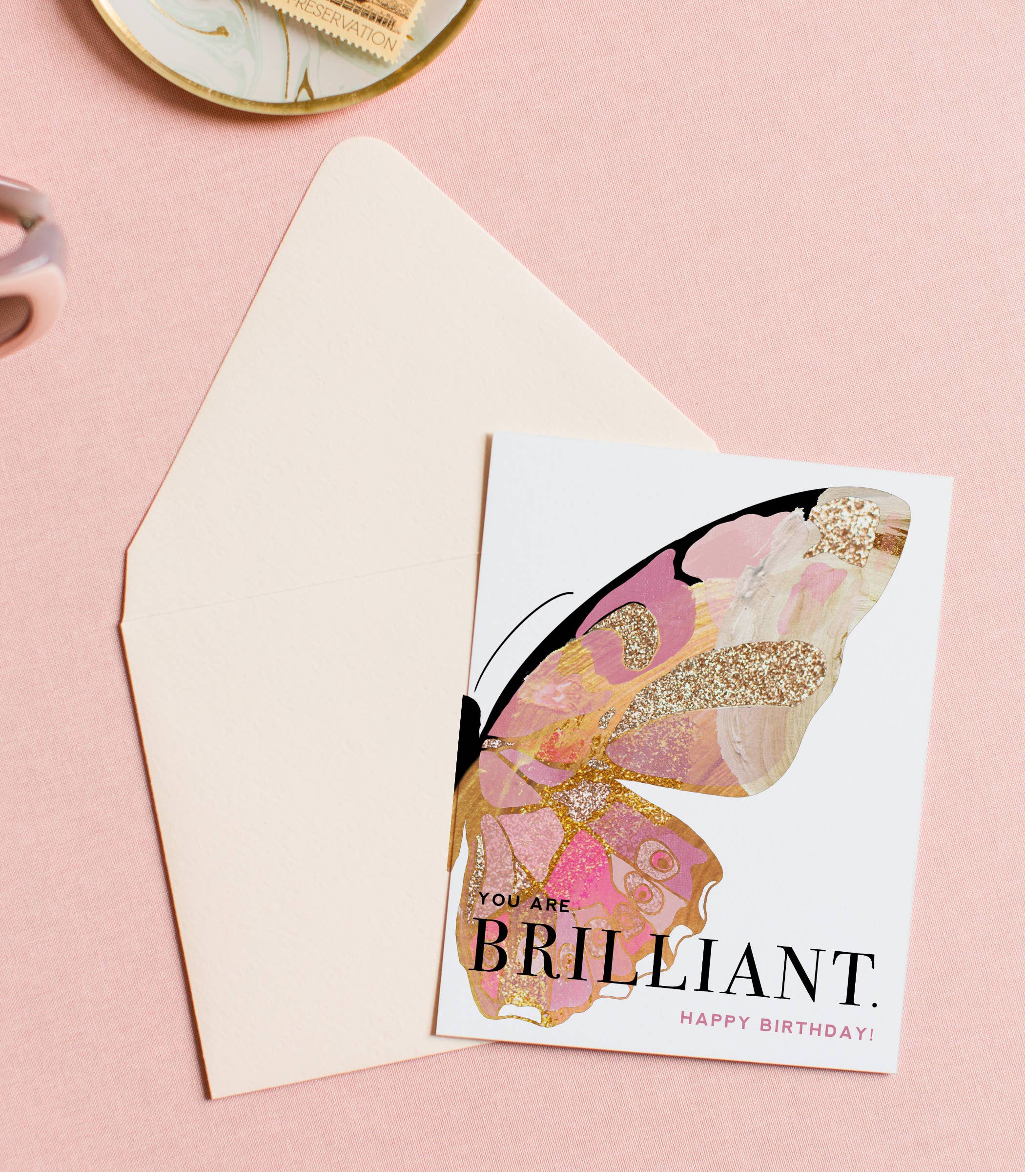 Elegant Butterfly Greeting Card - Beautiful Handmade Design for Birthdays, Anniversaries & Special Occasions | Perfect Gift for Loved Ones