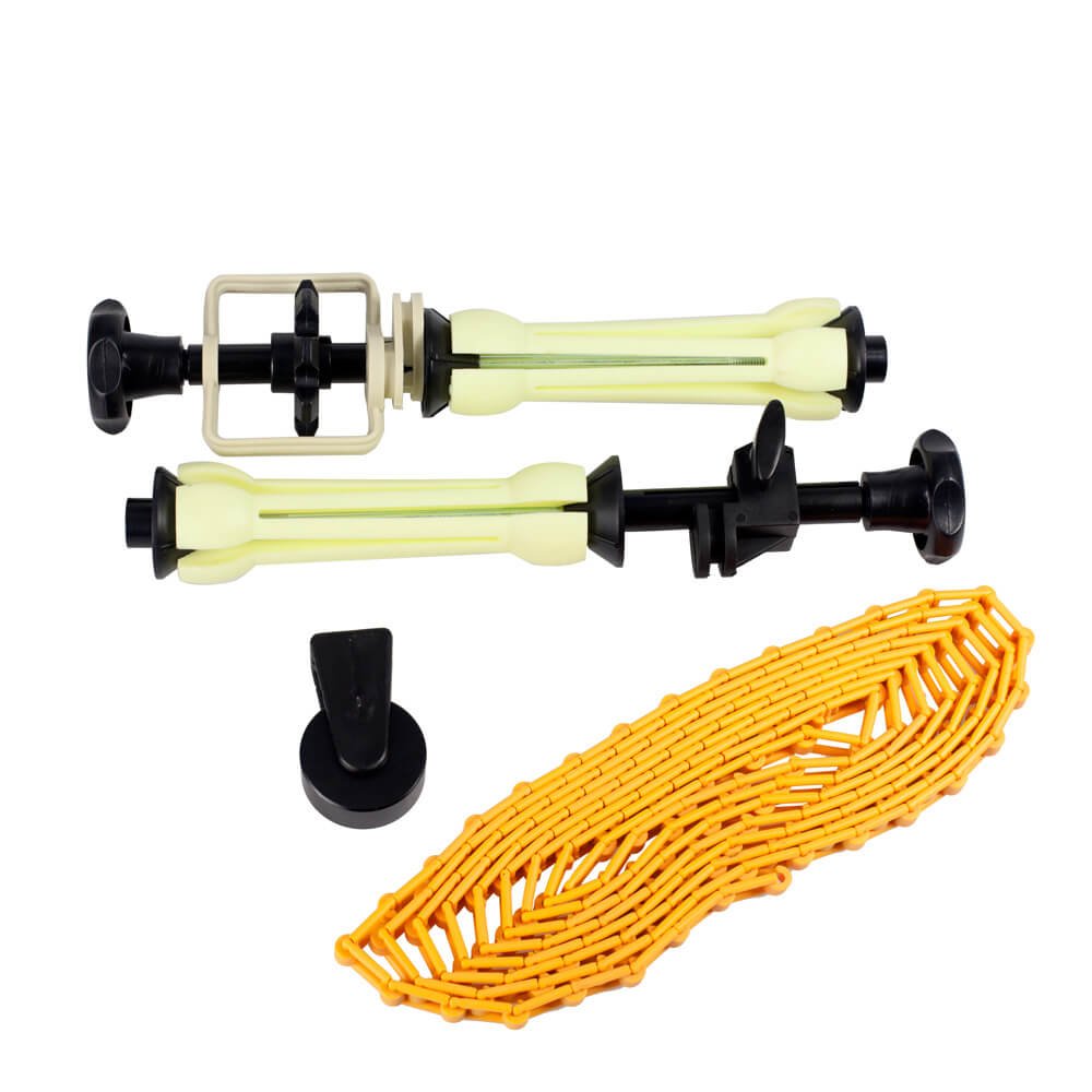Autopole with 3 Pairs of Expansion Drive Shafts & 3 Pairs of Background Hooks - Professional Photography Support System for Studio Backdrops and Lighting Setup