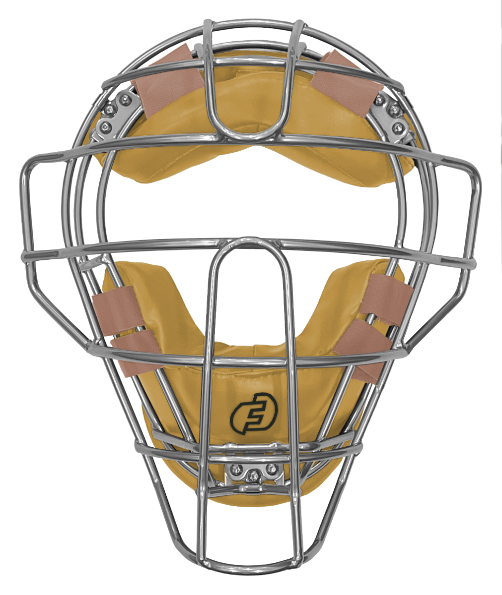 Force3 Traditional Defender Baseball Catcher Mask - Lightweight & Durable for Baseball, Softball, and Fastpitch Players - Perfect for Training, Games, and Practice Sessions