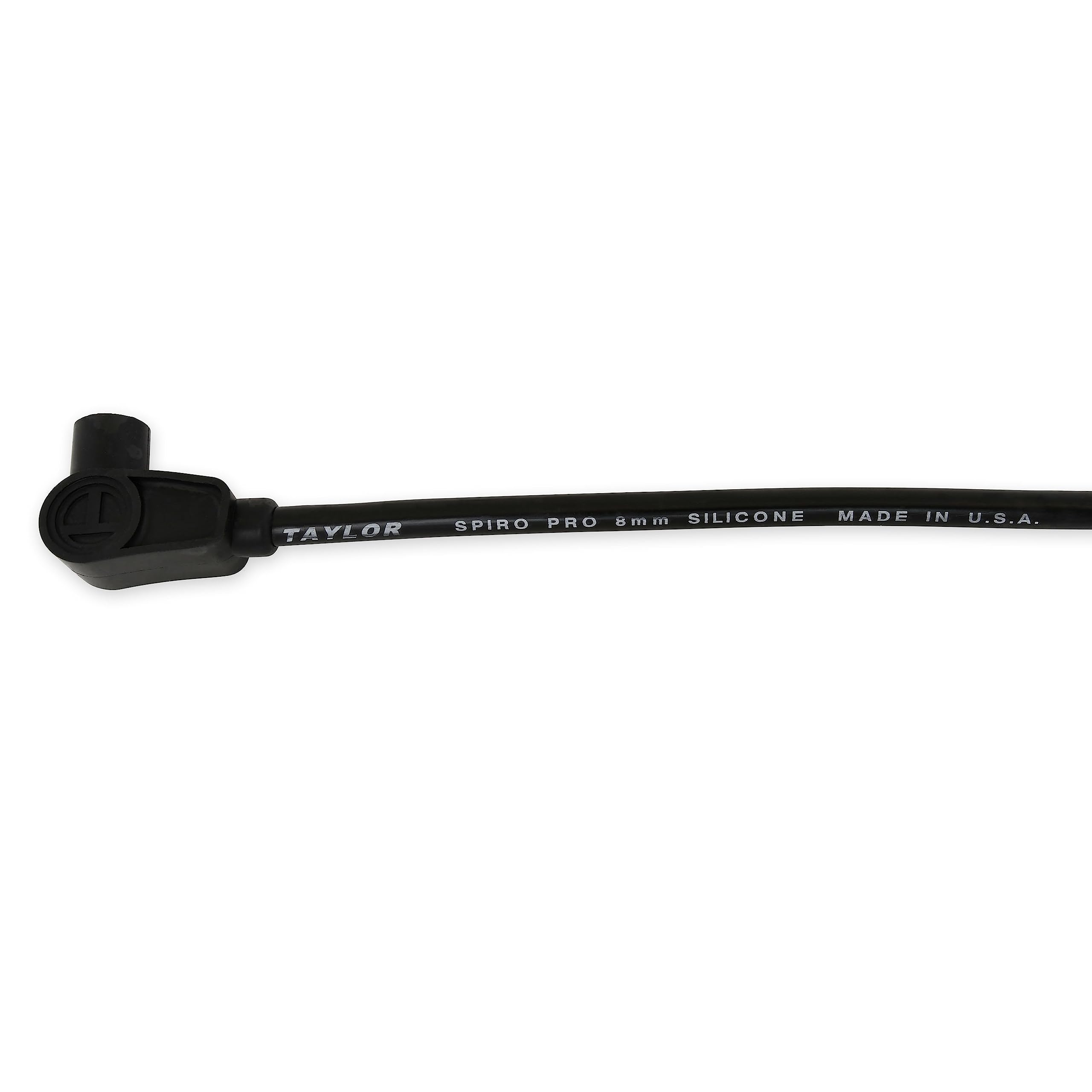 Taylor Cable 79028 409 Spiro-Pro Race Fit Black - High Performance Ignition Wire Set for Racing & Automotive Upgrades | Perfect for Drag Racing, Track Days & Engine Tuning