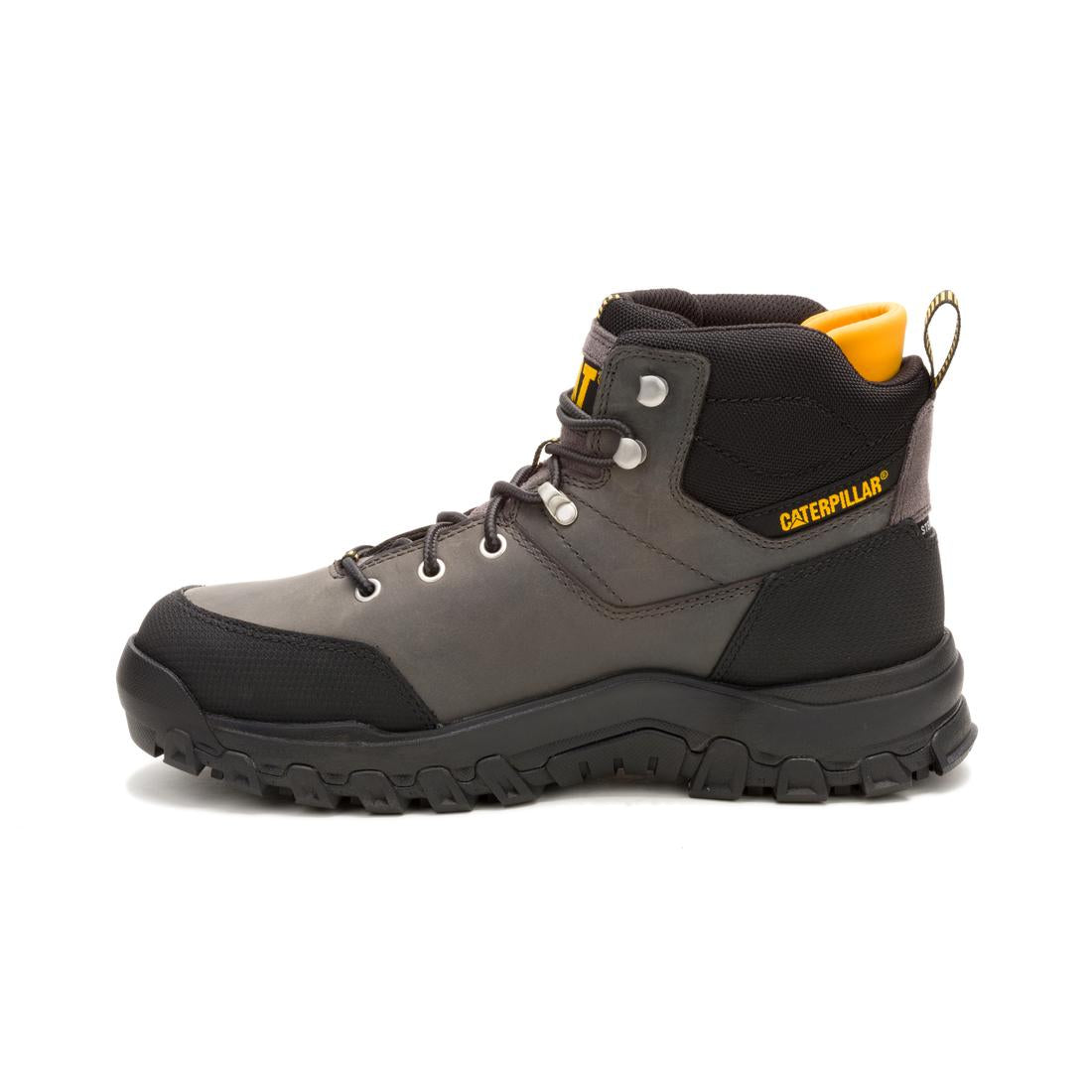 Threshold Rebound Hiker Waterproof Steel Toe Boots for Men - Lightweight Hiking Shoes with Anti-Slip Sole for Outdoor Work, Construction & Hiking Adventures