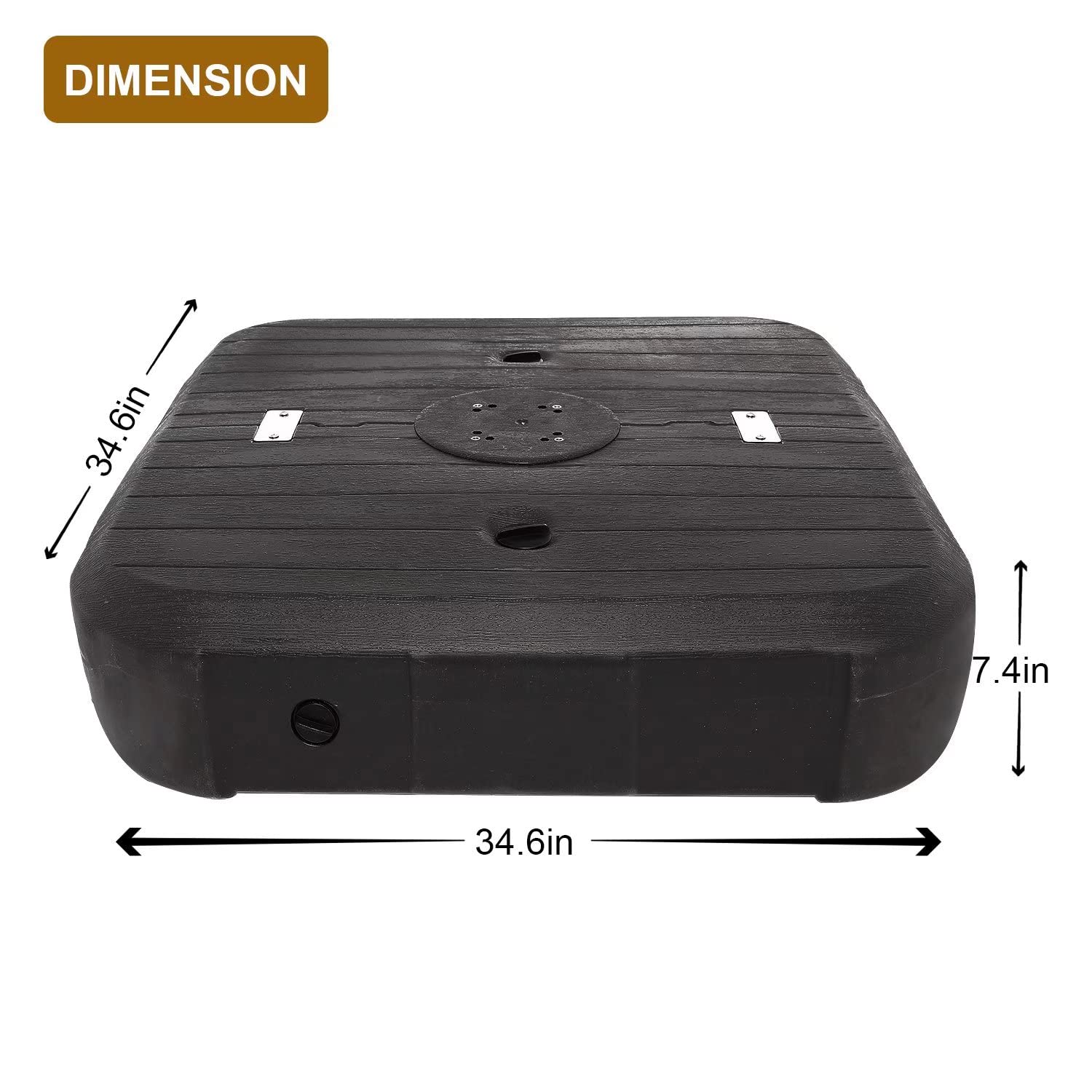 Heavy Duty ABCCANOPY Cantilever Patio Umbrella Base - 34.6