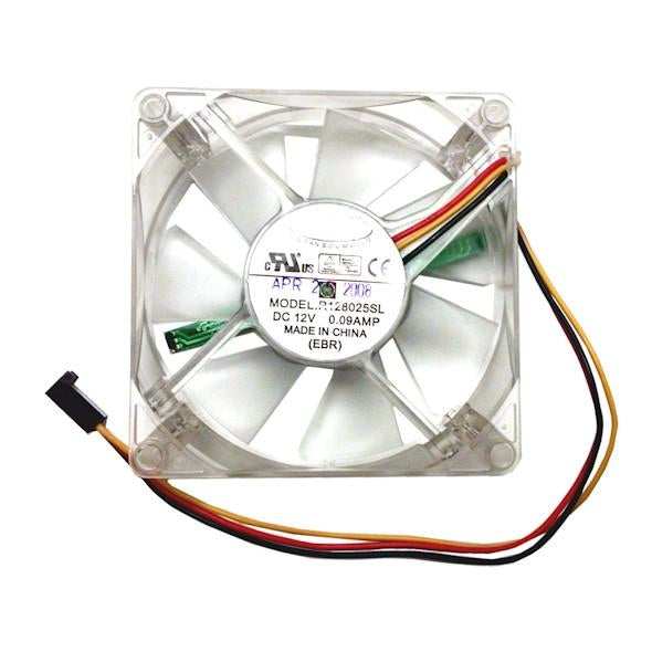 Cooljag Programmable 80x80x25mm Mini LED Flash Fan EF4 80 - RGB PC Cooling Fan for Gaming Computer, Case Modding & DIY PC Builds