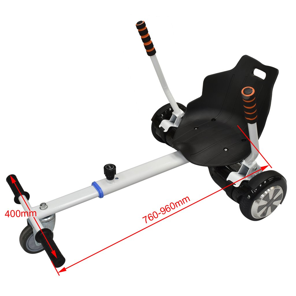 Adjustable Hoverboard Go Kart Accessories for Kids & Adults - Fits 6.5