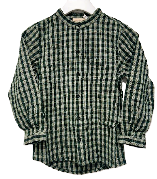 MARMAR LS THEODORE SHIRT for Boys & Girls (4-8 Years) - Stylish Long Sleeve Casual Shirt for School, Playdates & Everyday Wear