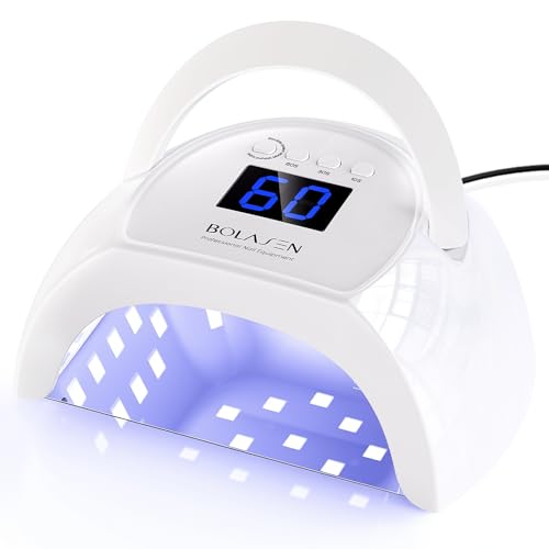 White Nail Lamp With Removable Metal Bottom