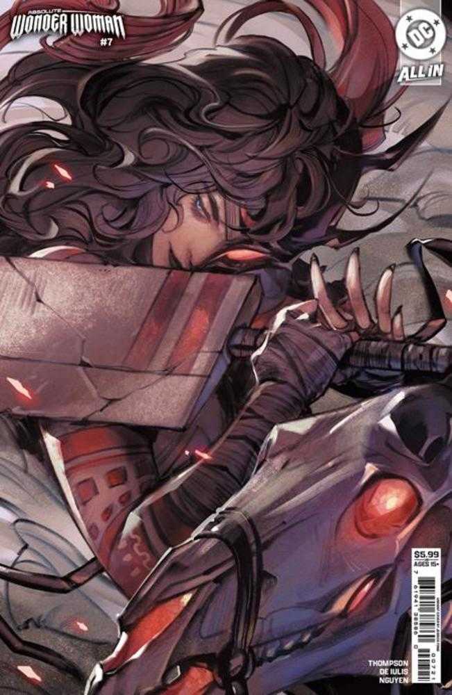 Absolute Wonder Woman #7 Cover B Jessica Fong Variant Comic Book - DC Comics Collectible Edition for Superhero Fans & Comic Collectors - Perfect for Display, Gifts, and Investment