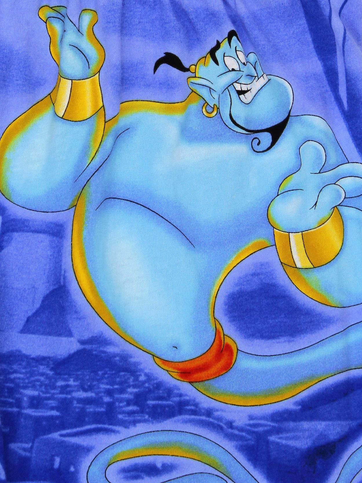 Disney Aladdin Genie & Jafar Men's Boxer Briefs - Soft Lounge Shorts for Sleep, Relaxation & Cosplay | Officially Licensed Cotton Underwear