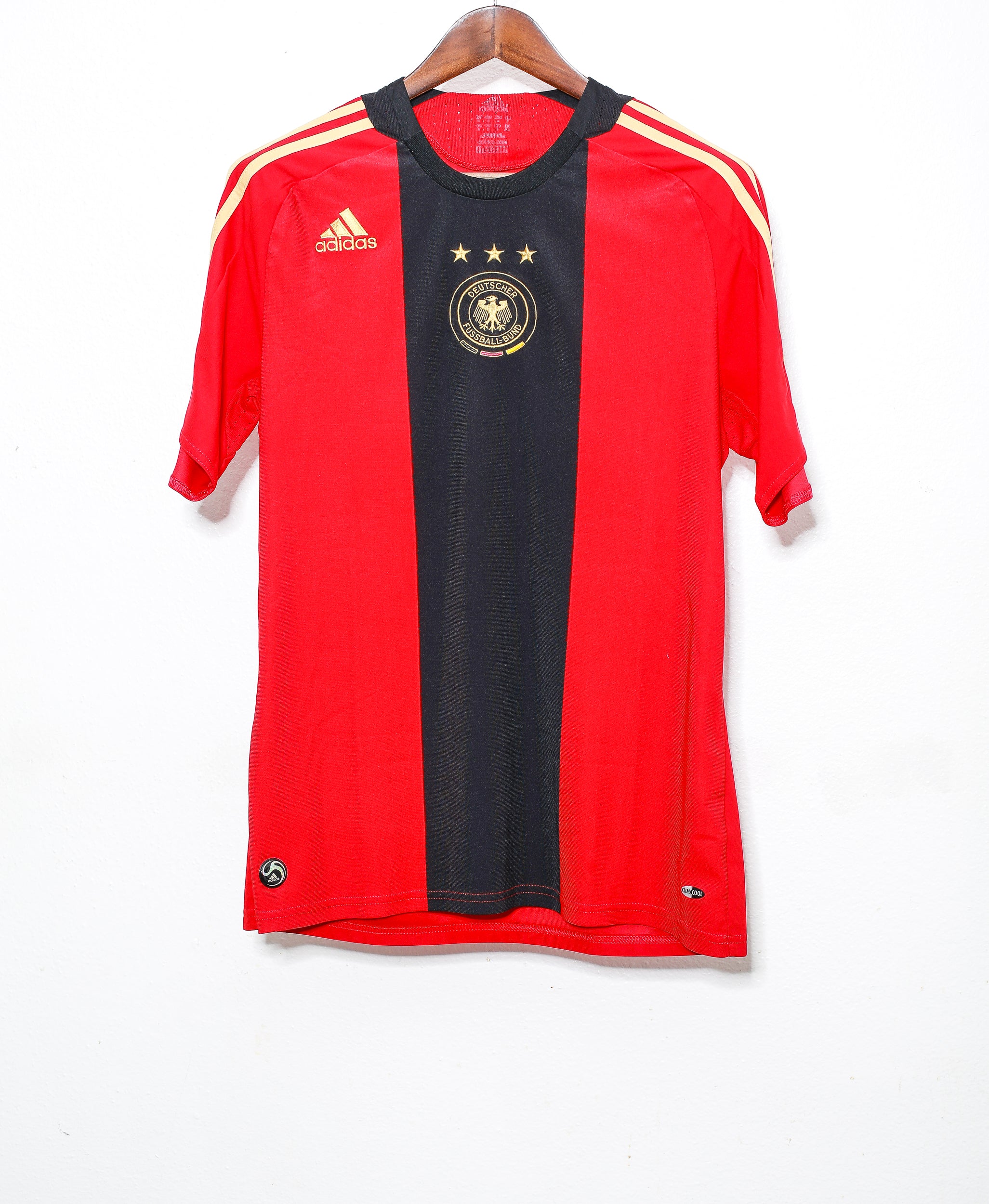 2008 Germany Away Soccer Jersey (Men's) - Authentic Football Shirt for Fans, Collectors & Match Day Wear