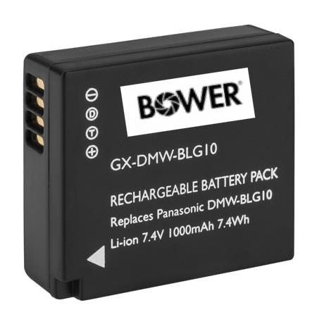 Bower DMW BLG10 Replacement Battery for Panasonic Lumix Cameras - Perfect for Travel Photography & Vlogging