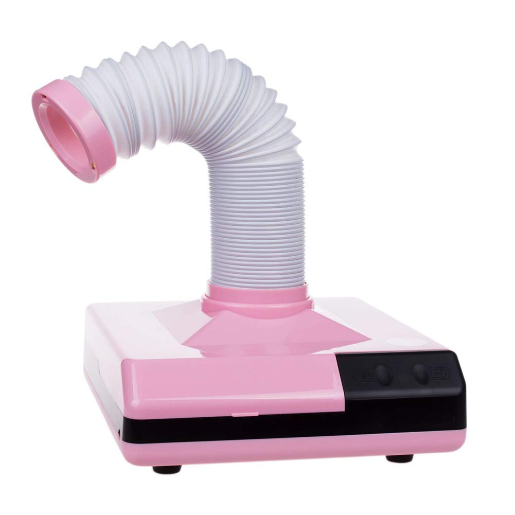 Dual-Use Nail Dust Collector & Vacuum Cleaner with Powerful Suction - 110V/220V Desktop Nail Salon Vacuum for Dust Removal | Perfect for Nail Art, Manicures & Pedicures