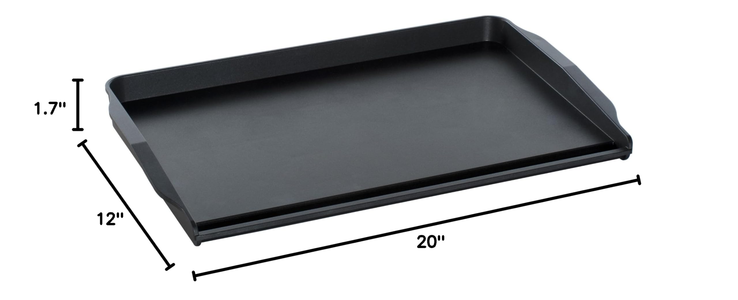 Nordic Ware 2 Burner Stovetop Griddle with Backsplash - 12
