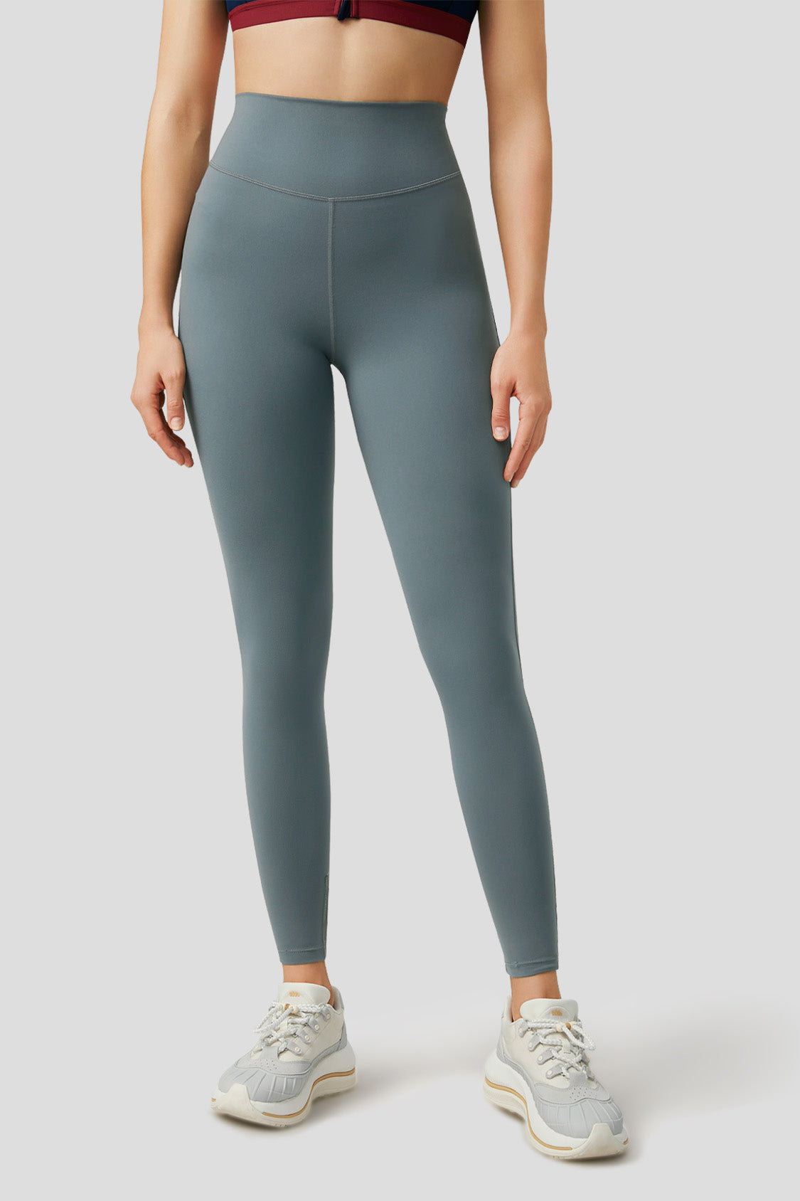 Wellshape Women's Airloop High Waist Leggings - Breathable Workout Yoga Pants for Running, Gym & Everyday Wear