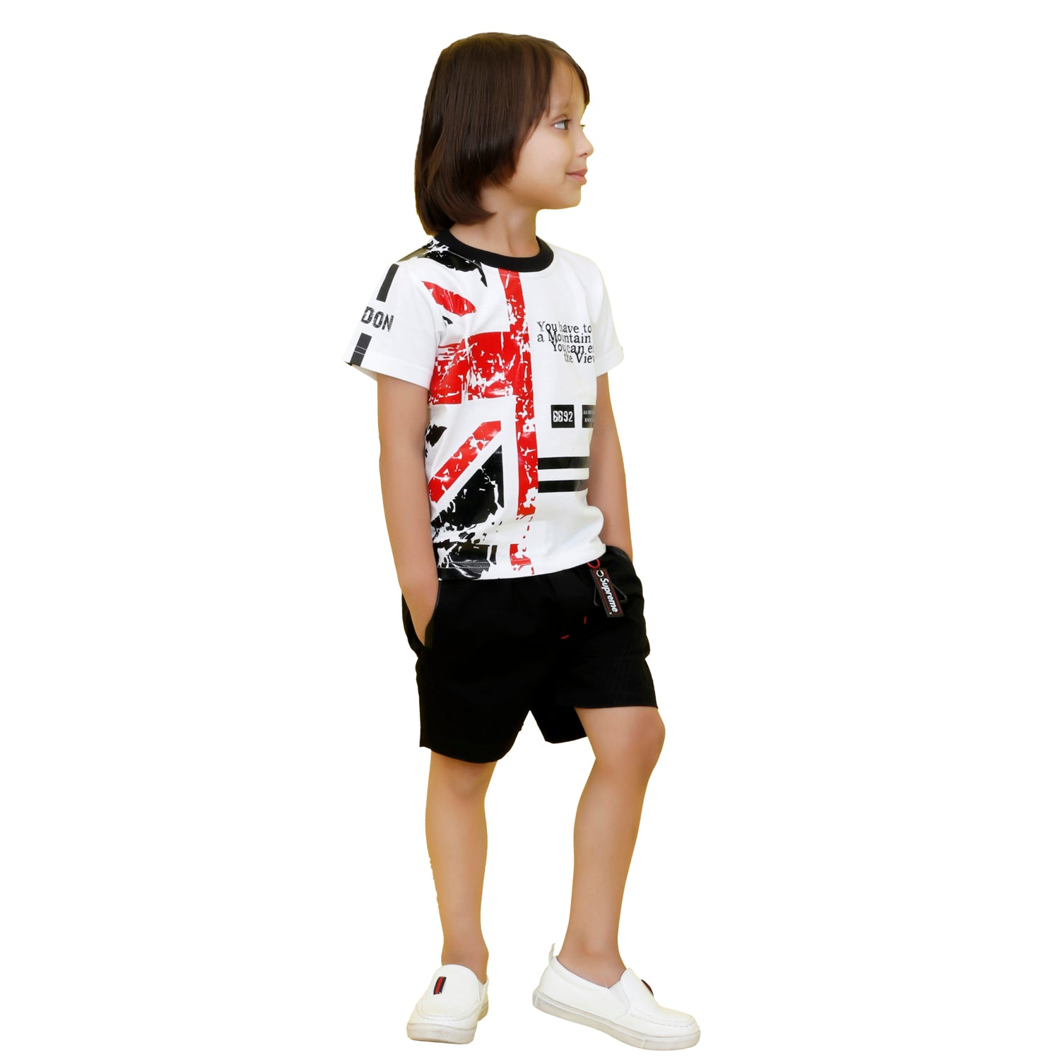 MashUp Junior Stylish Print Set for Kids - Trendy Matching Outfits for Boys & Girls | Perfect for Family Photos, Birthday Parties & Casual Wear
