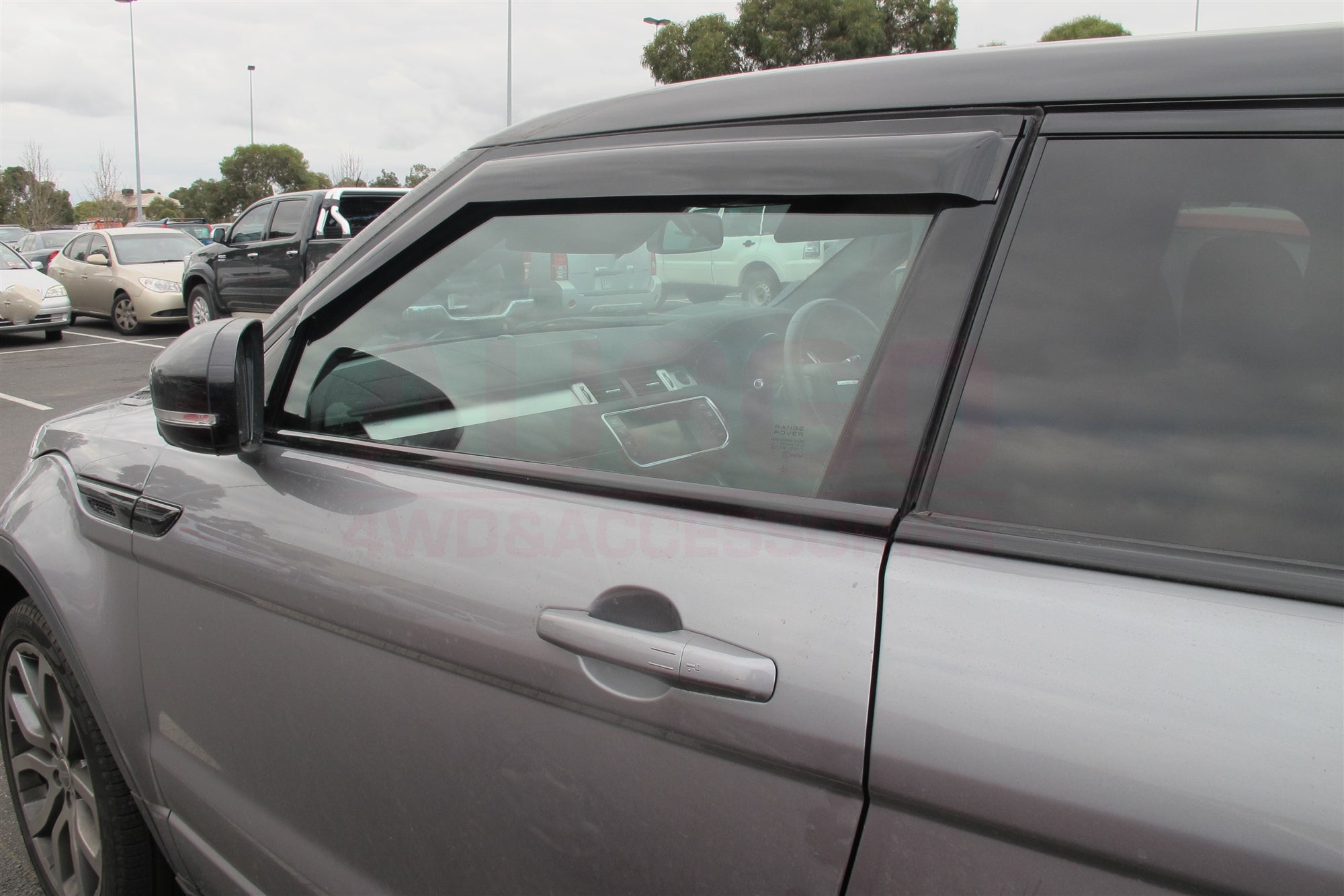 Land Rover Range Rover Evoque 3-Door L538 Weather Shields (2011-2018) - Durable Car Window Rain Guards for All-Weather Protection - Perfect for Rain, Snow & Off-Road Adventures