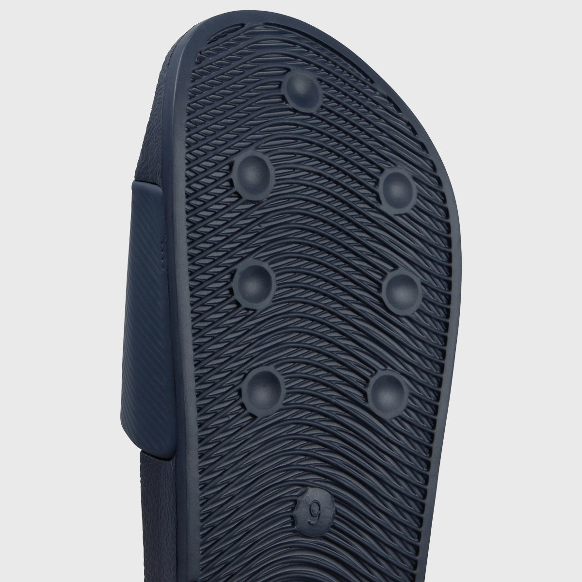 Canterbury Wide Fit Slides for Men & Women - Comfortable Navy Blue Sandals for Wide Feet - Perfect for Beach, Pool & Casual Wear
