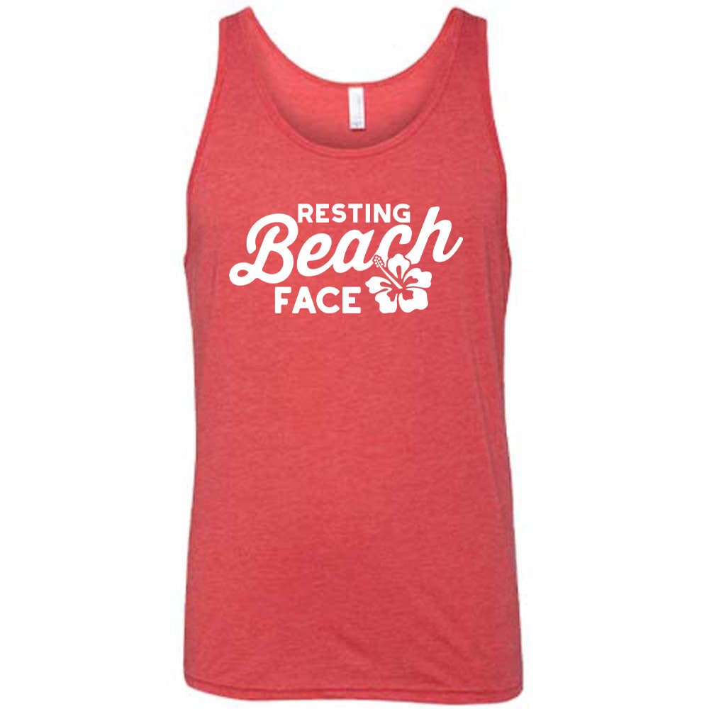 Resting Beach Face T-Shirt - Unisex Casual Comfort Fit for Men & Women - Perfect for Beach Vacations, Summer Outings, and Relaxing Weekends