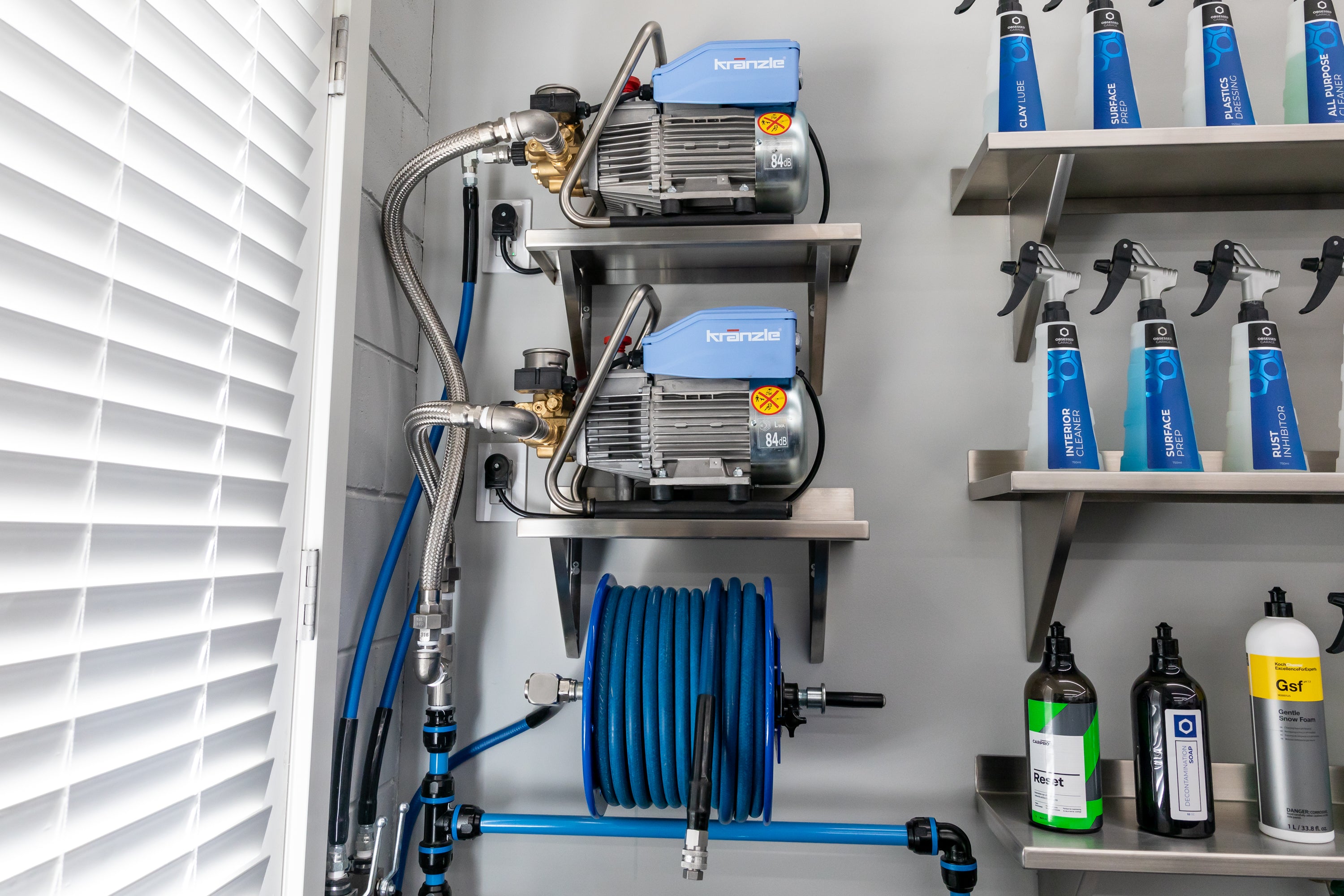 Kranzle K1322TS Dual Pressure Washer - Professional Custom Installation Solution for Car Detailing & Home Cleaning