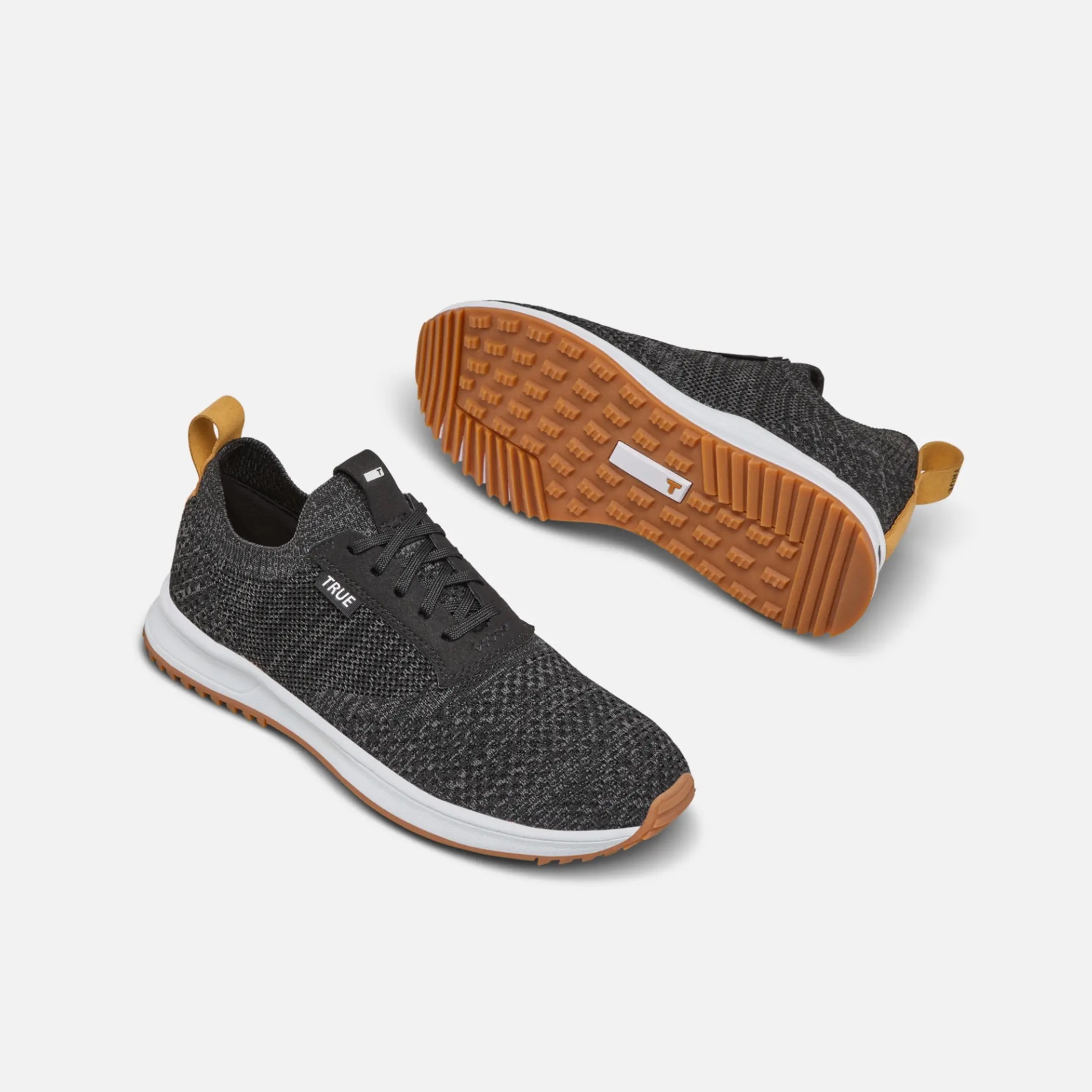 TRUE Women's All Day Knit II Comfortable Stretchy Casual Sneakers - Perfect for Walking, Work & Everyday Wear