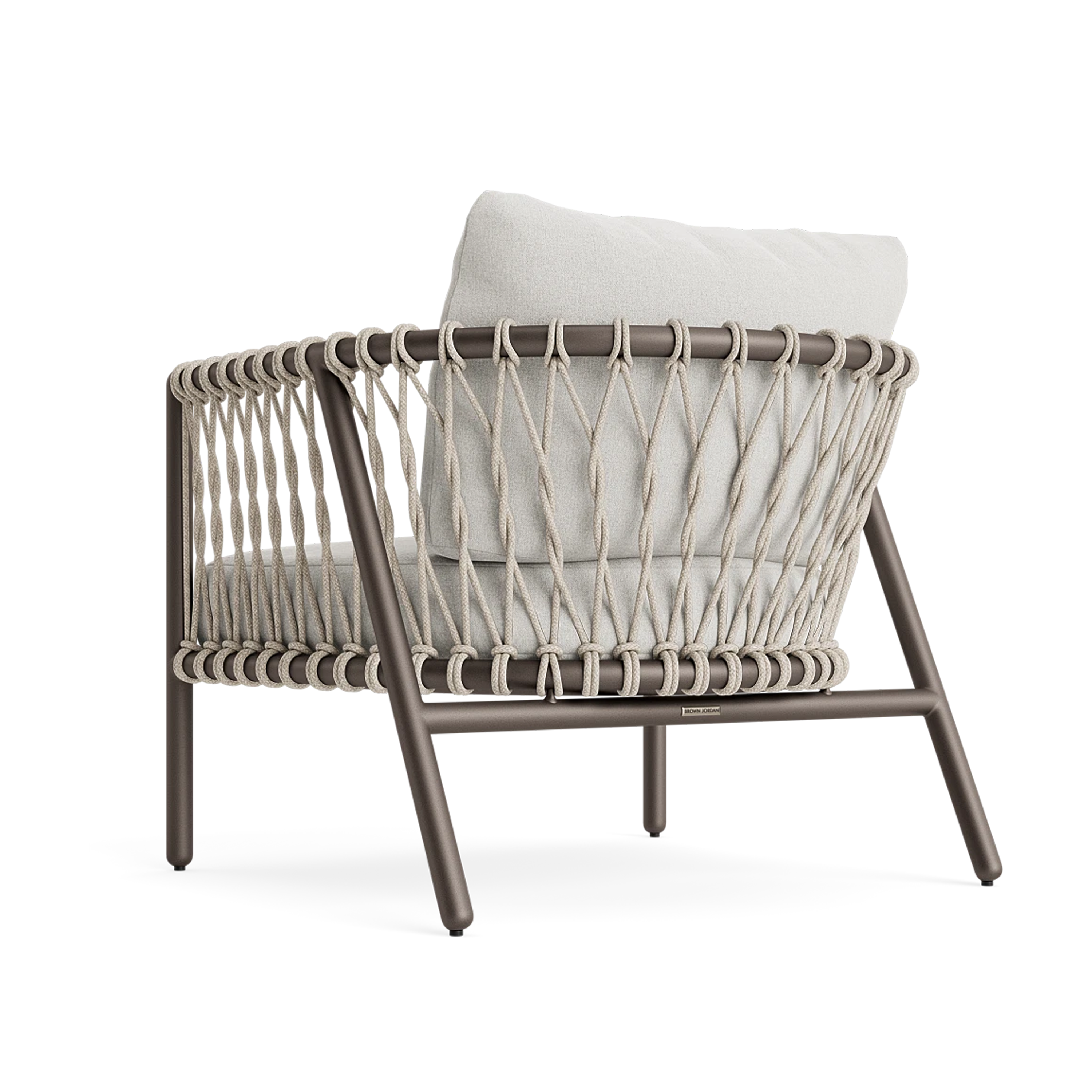 Oscar Lounge Chair - Modern Mid-Century Accent Chair for Living Room, Bedroom & Office - Comfortable Upholstered Armchair with Wooden Legs - Perfect for Relaxing, Reading & Lounging