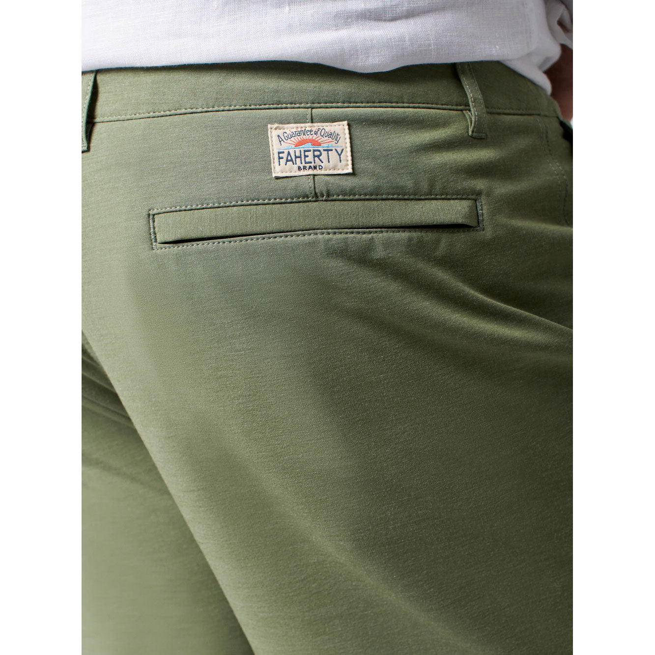 Faherty Belt Loop All Day 9-Inch Men's Shorts - Comfortable Casual & Outdoor Wear for Summer, Travel, and Beach Activities
