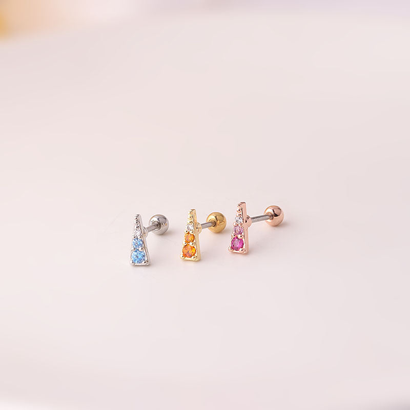 20G Cartilage Tiny Stud Earrings with Butterfly Flat Back - Hypoallergenic Stainless Steel Ear Jewelry for Women | Perfect for Daily Wear, Parties & Gifts
