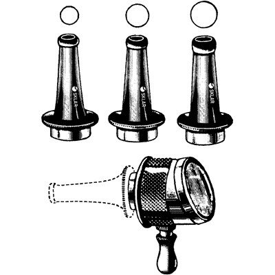 Professional Bruening Magnifier Otoscope 67 6200 - High-Precision Ear Examination Tool for Doctors & Home Use - Perfect for Medical Clinics, Home Health Checks, and ENT Specialists