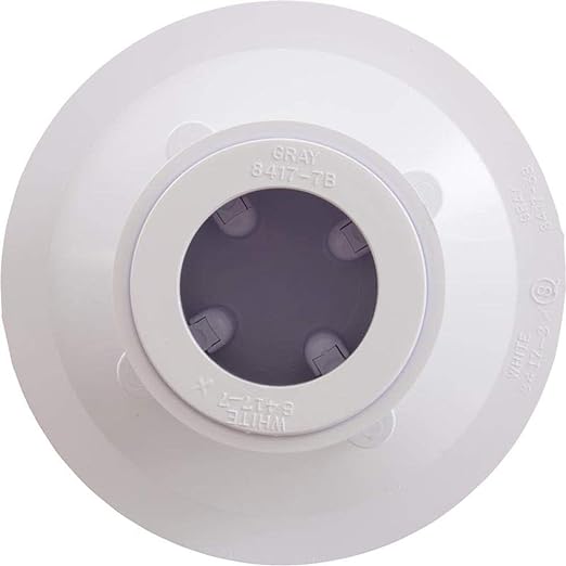 Pentair White Floor Inlet - High-Quality Pool & Spa Drain Cover for Safety and Efficiency | Perfect for Inground Pools, Water Features, and Aquatic Centers