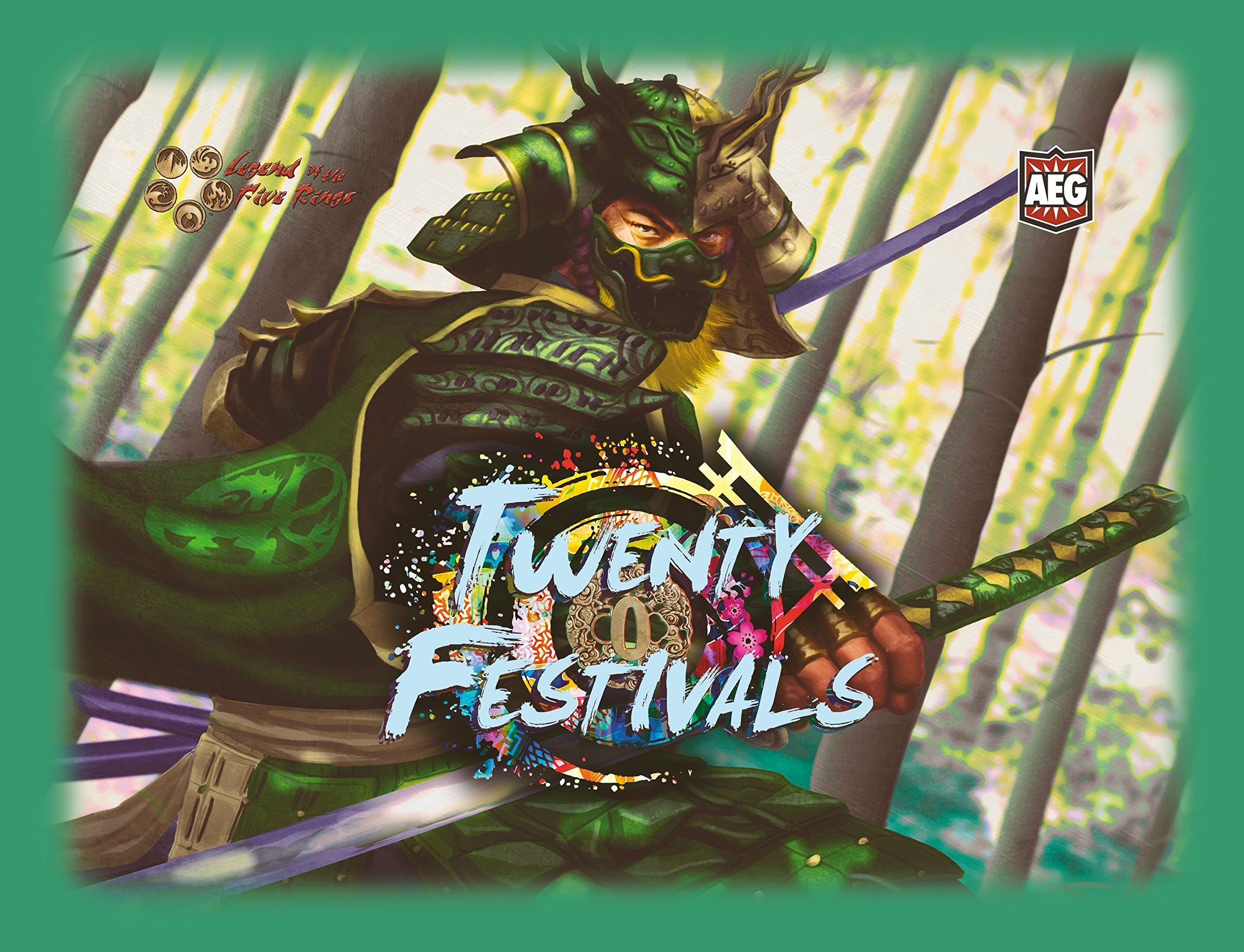 AEG L5R Twenty Festivals Booster Pack Display Box - Legend of the Five Rings TCG Card Game for Collectors & Players - Perfect for Tournaments, Game Nights & Gift Giving