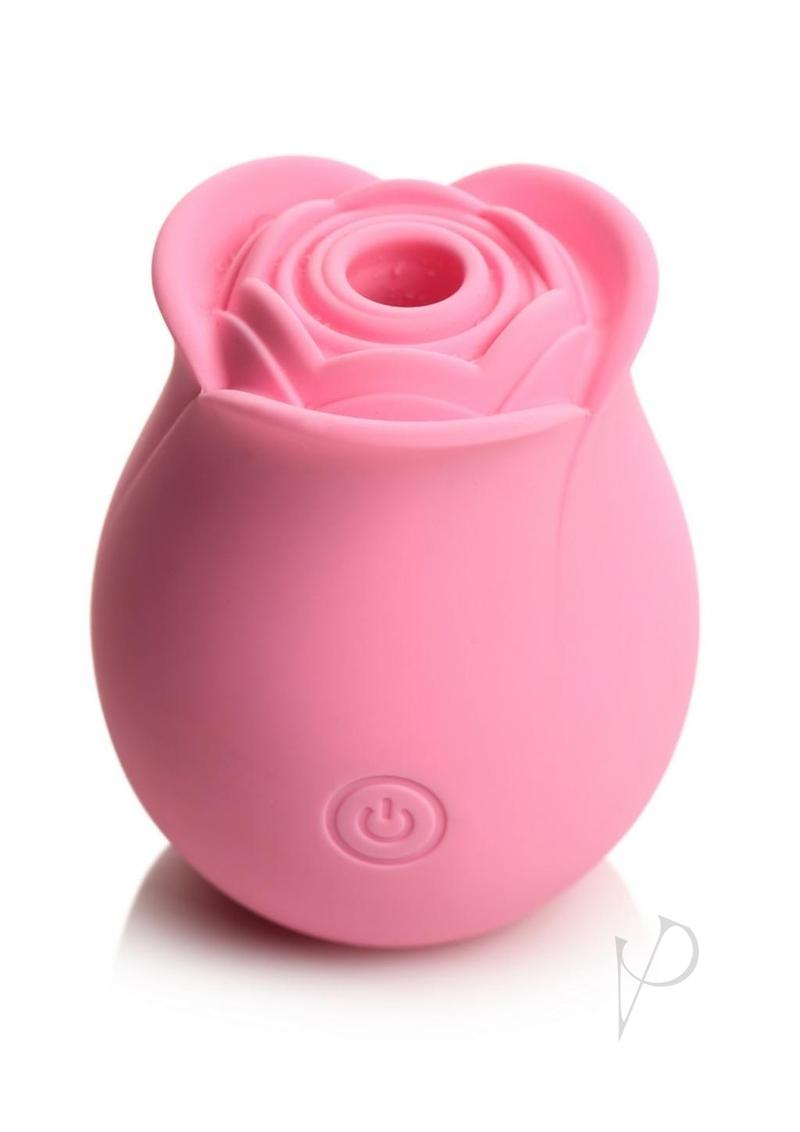 Bloomgasm Rechargeable Silicone Clitoral Stimulator - Rose Vibrator for Women, Pink Adult Toy for Solo Play & Couples Intimacy | Perfect Gift for Her