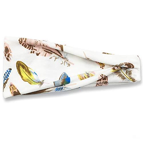 Stylish Printed Hair Bands Set for Women - 6 Pack Fashion Hair Accessories for Ponytail, Bun & Everyday Use - Perfect for Workout, Office & Casual Wear