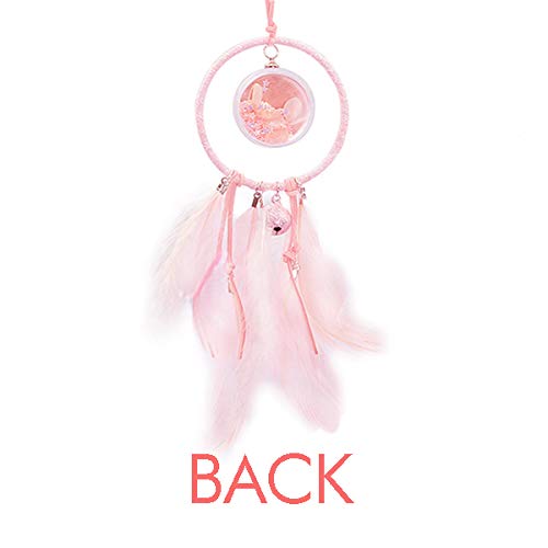 Japanese Maneki Neko Lucky Cat Dreamcatcher with Small Bell - Traditional Asian Home Decor for Bedroom, Office & Gift Giving