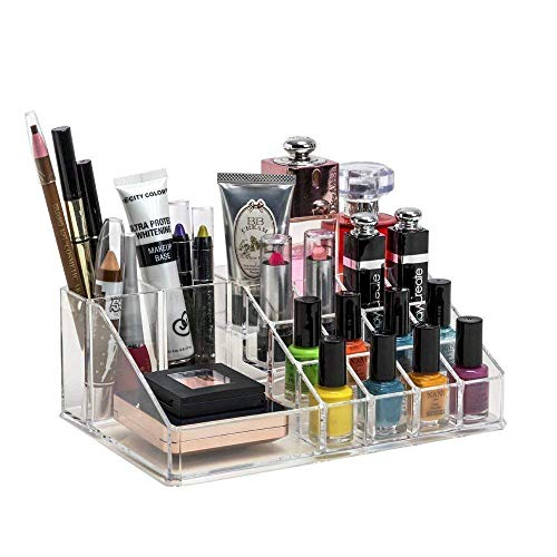 Clear 16 Compartment