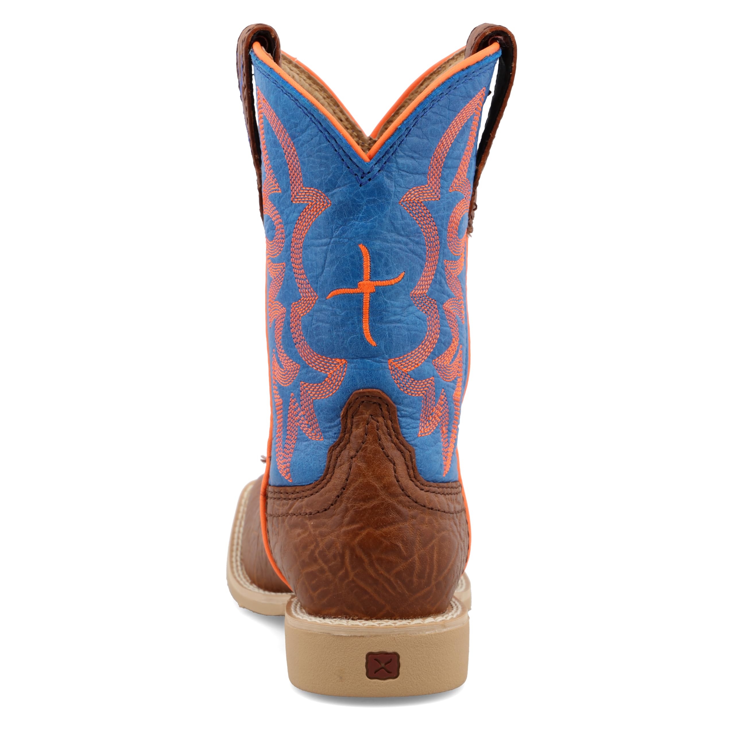 Twisted X Kid's Hooey Boots - New Wide Square Toe Design for Comfort & Style | Perfect for School, Outdoor Play & Western Events