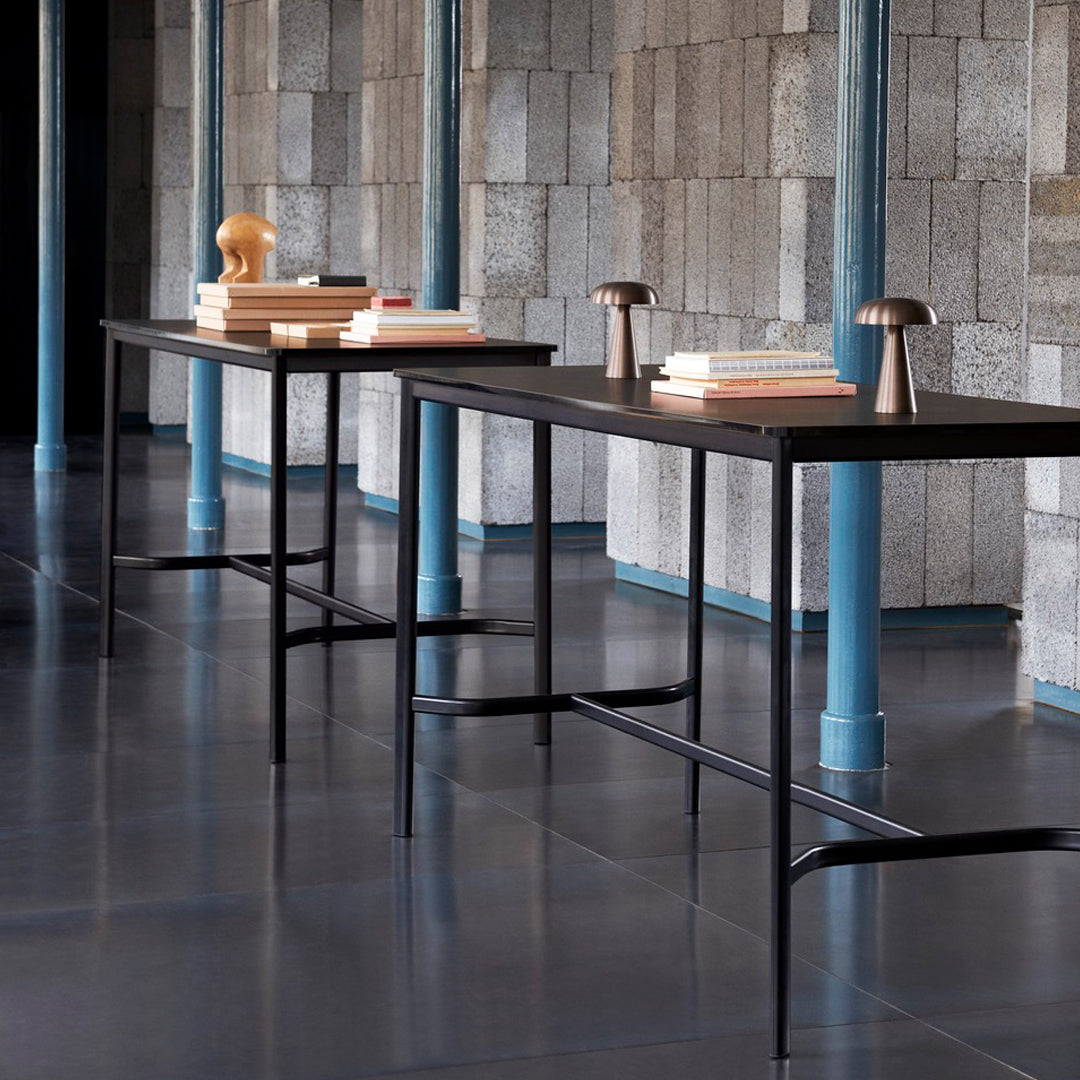 Modern Drip HW64 Bar Table - 36 Inch Height, Industrial Style for Kitchen, Dining Room & Bar - Perfect for Entertaining & Small Spaces