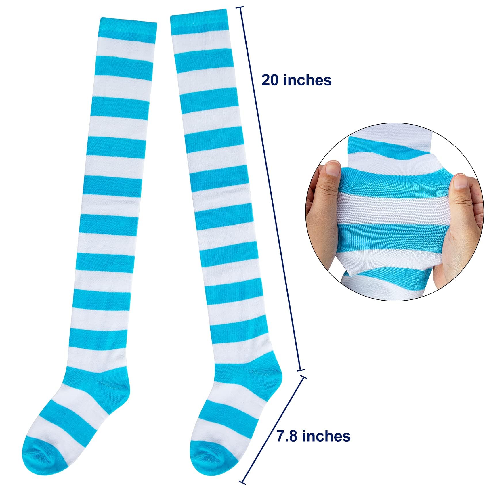 Women's Thigh High Socks - Soft Over The Knee Stockings for Casual Wear, Anniversaries & Holidays | Perfect for Winter, Cosplay & Outfit Styling