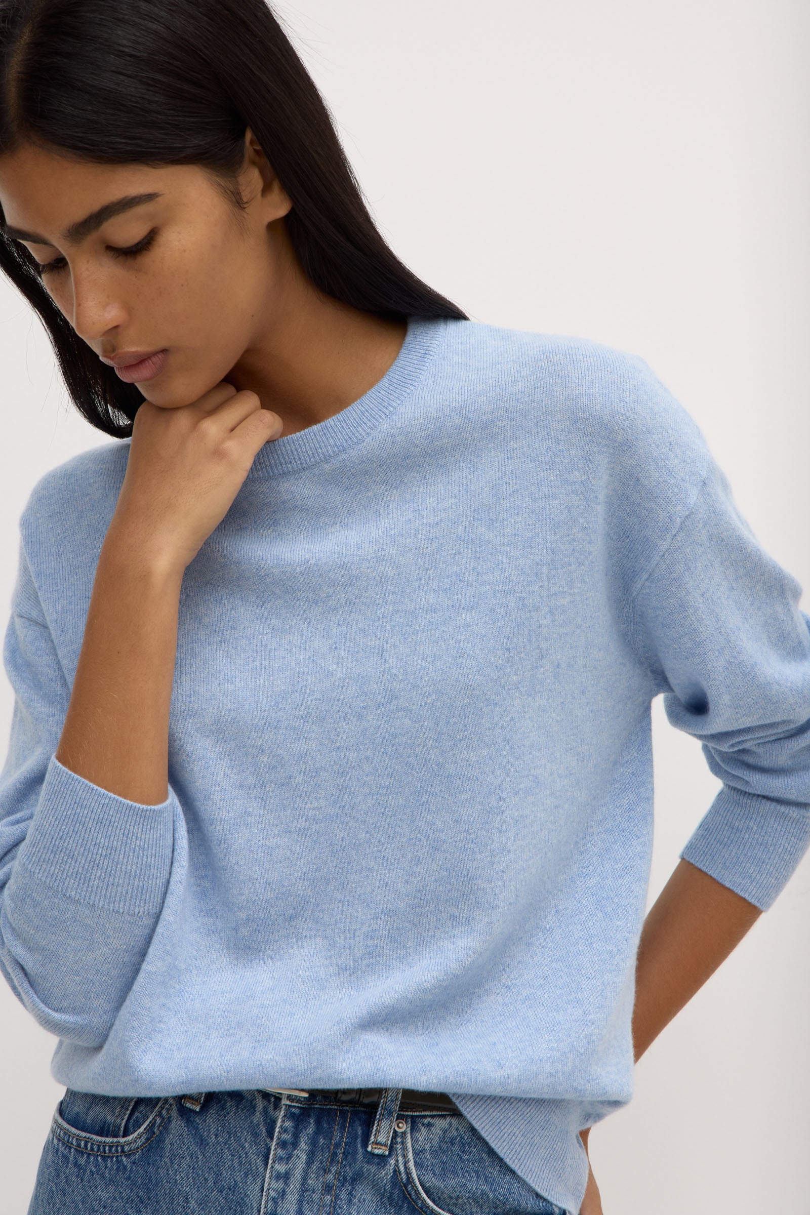 Luxury Lara Cashmere Knit Sweater for Women - Soft & Warm Winter Pullover - Perfect for Office, Travel & Casual Outfits