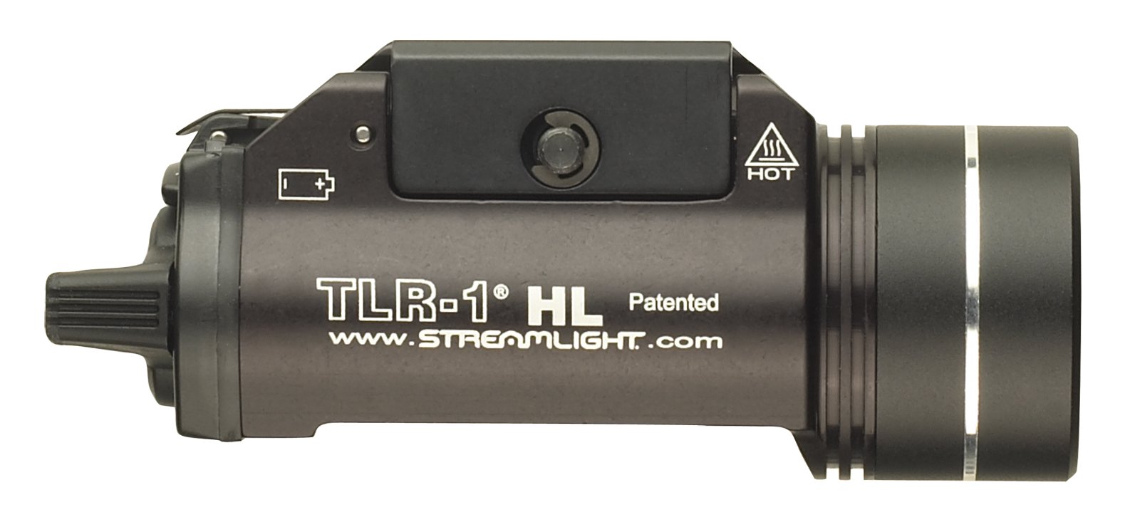 Streamlight 69889 TLR-1 HL 1000-Lumen Tactical Weapon Light with Dual Remote Switch Kit - Pistol & Rifle Mounted Flashlight for Home Defense, Hunting, and Law Enforcement Use