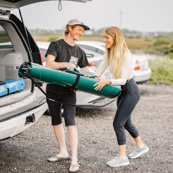 Tucktec 10' PRO Foldable Kayak - Full Size Portable Folding Kayak for Adults - Lightweight & Durable - Made in USA - Perfect for Lakes, Rivers & Outdoor Adventures